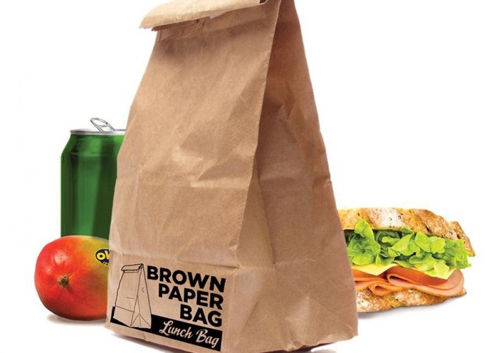 The not so brown paper lunch bag      lunch box