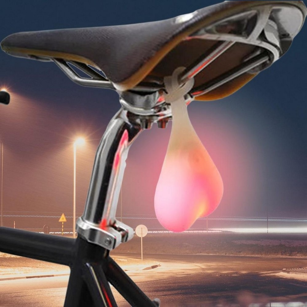 Glowing shop bike balls