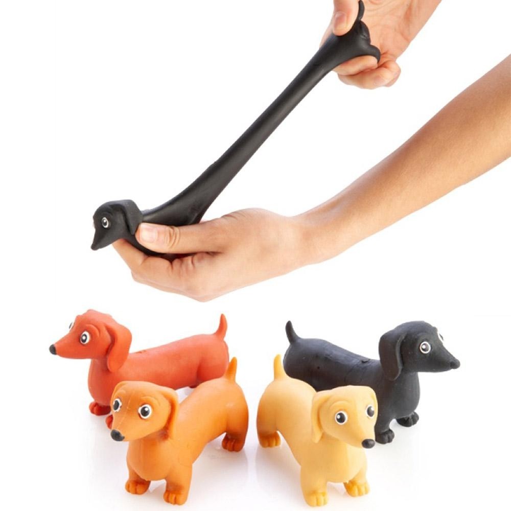 Sausage Dog Stretchy Toy