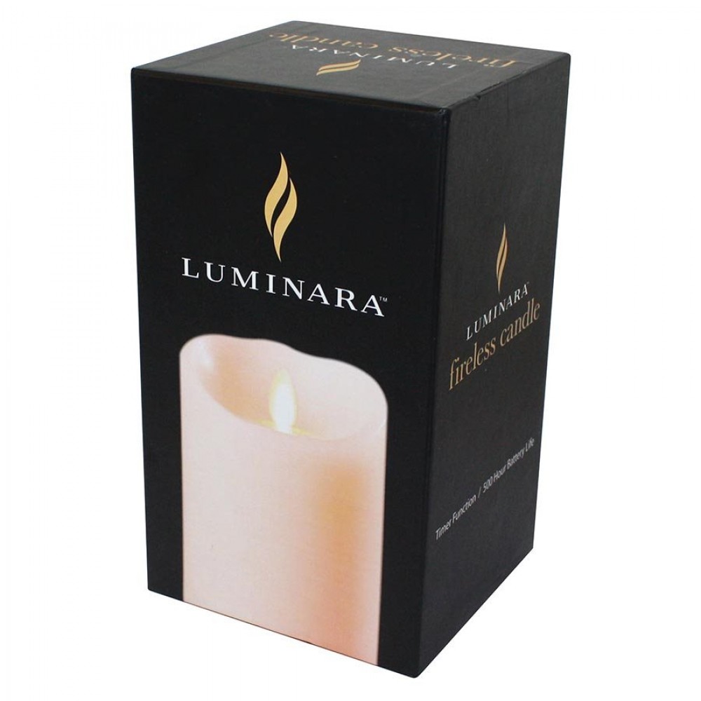 Luminara Candle Ivory 4 x 9" (10 x 23cm) Flameless LED