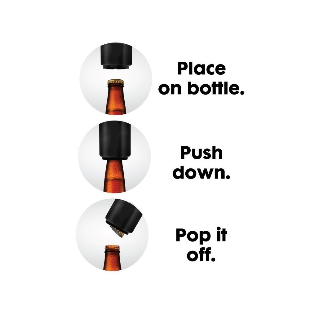 automatic pop top bottle