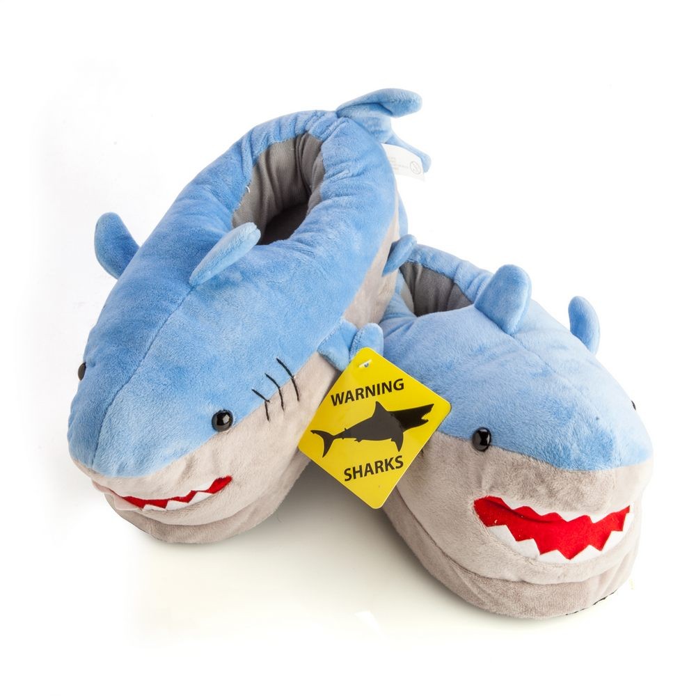Great white sale shark slippers
