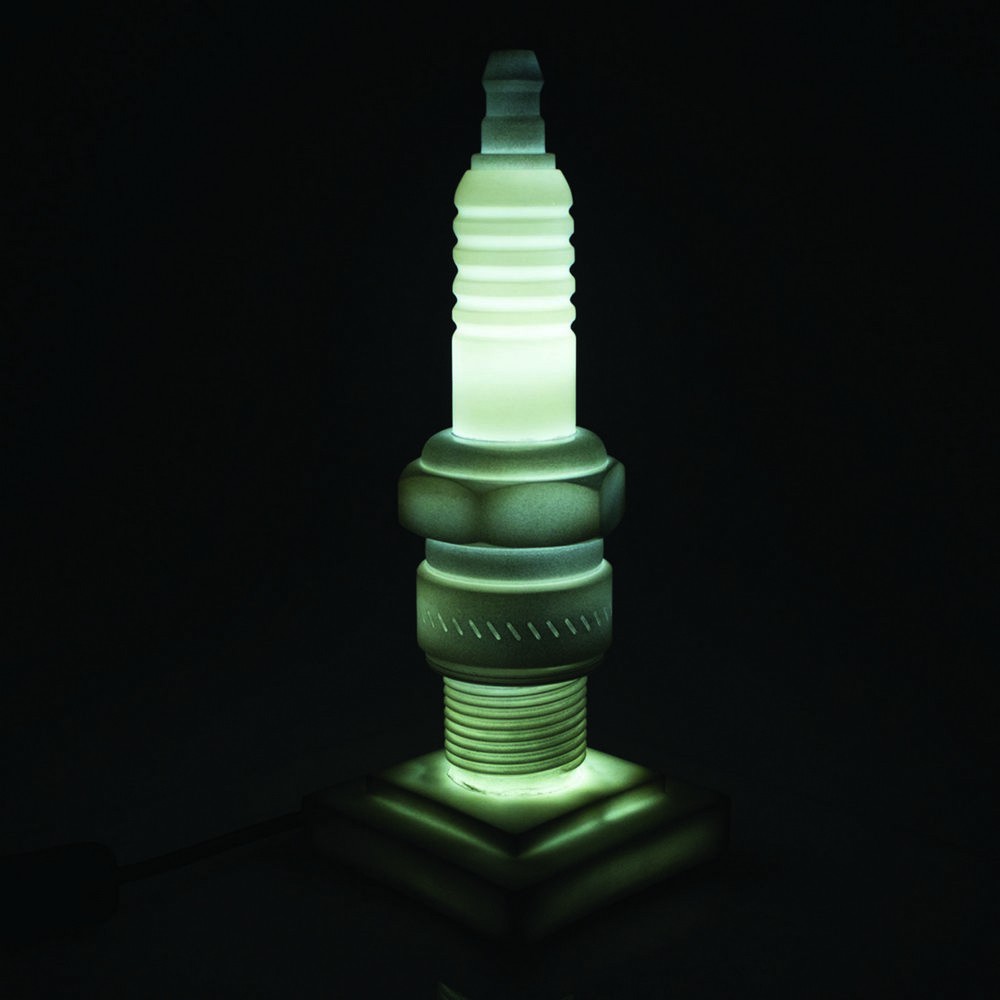 Spark Plug Table Lamp