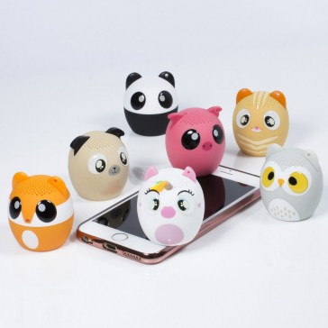 Animal Speakers - Bluetooth Speaker with Inbuilt Selfie Remote