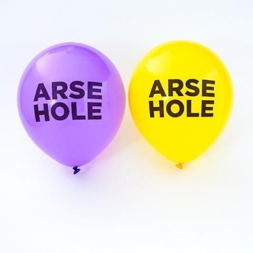 Arsehole Party Balloons
