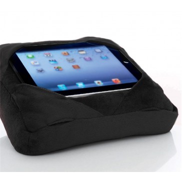 Six-Pad Go-Go Pillow iPad Tablet Cushion Book Rest - Black