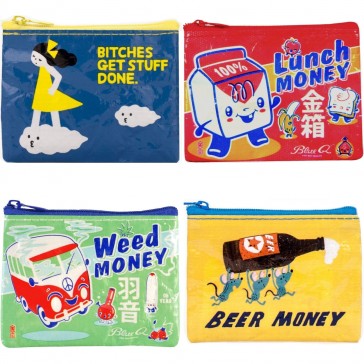 Blue Q Coin Purse Collection