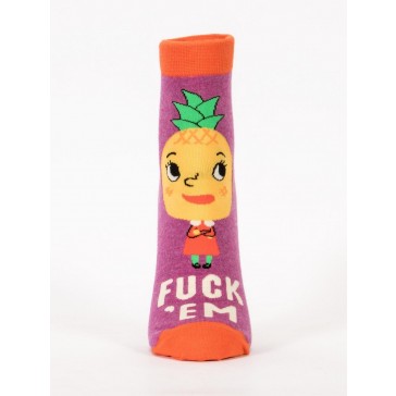Fuck 'Em Womens Ankle Socks