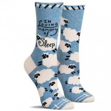 In Loving Memory Of Sleep - Women's Crew Socks