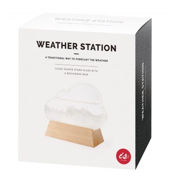 Cloud-Shaped Weather Station