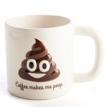 Coffee Makes Me Poop Mug