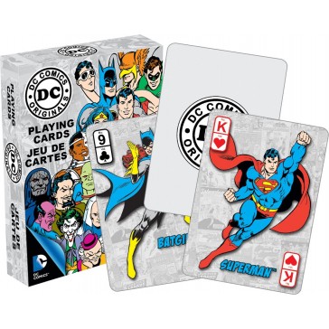 DC Comics Retro Characters Playing Cards