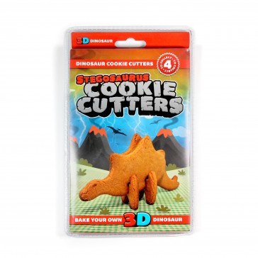 3D Dinosaur Cookie Cutters Stegosaurus