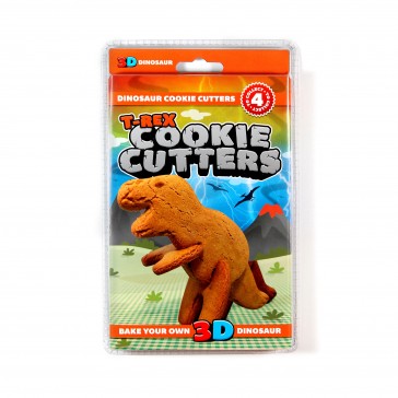 3D Dinosaur Cookie Cutters T-Rex