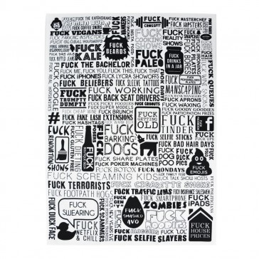 The Ultimate F Word Tea Towel