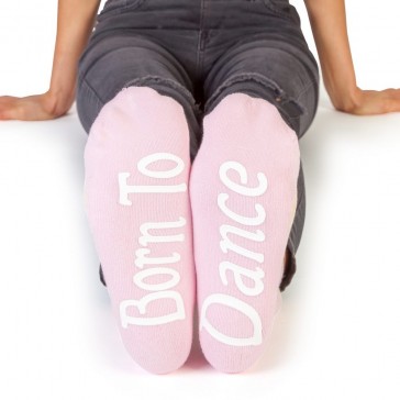 Feet Speak Born to Dance Socks