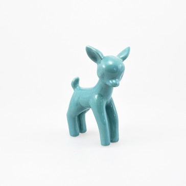 Flossie Porcelain Deer Blue
