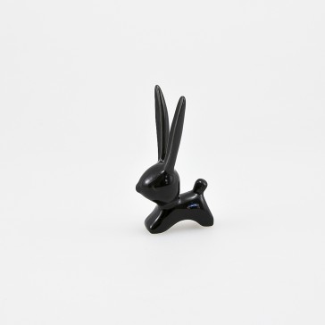 Handbag Porcelain Rabbit Black