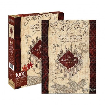 Harry Potter The Marauder's Map 1000pc Puzzle