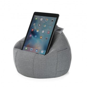 iCrib Tablet Bean Bag Cushion - Linen Look Grey