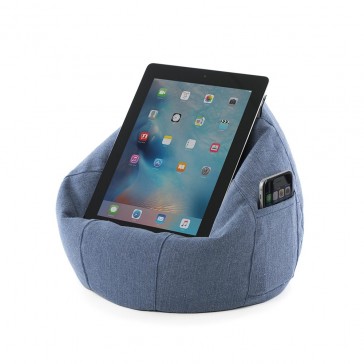 iCrib Tablet Bean Bag Cushion - Navy Denim