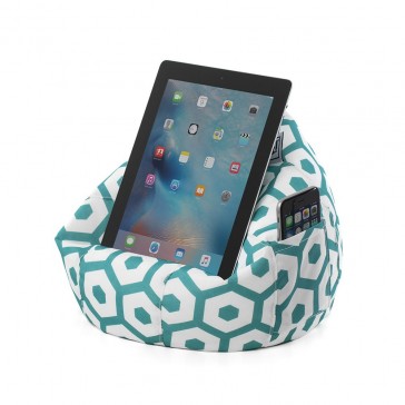 iCrib Tablet Bean Bag Cushion - Geo Mint