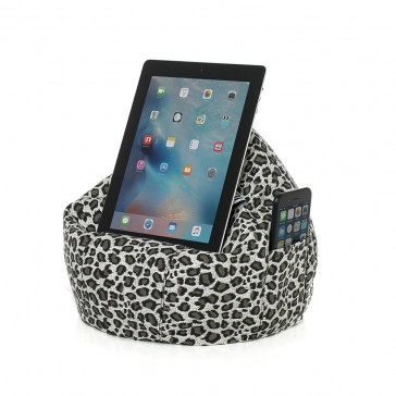 iCrib Tablet Bean Bag Cushion - Animal Print Grey
