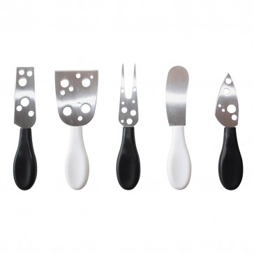 IS Gift Cut to the Cheese Black - Set of 5 knives