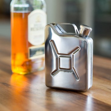 Jerry Can Metal Hip Flask