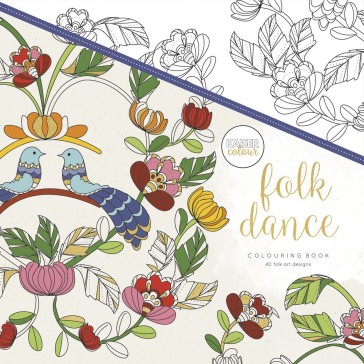 Kaisercolour Colouring Book - Folk Dance