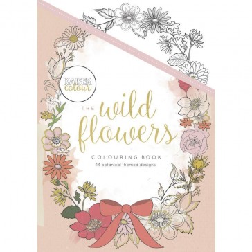 Kaisercolour Colouring Book - The Wild Flowers