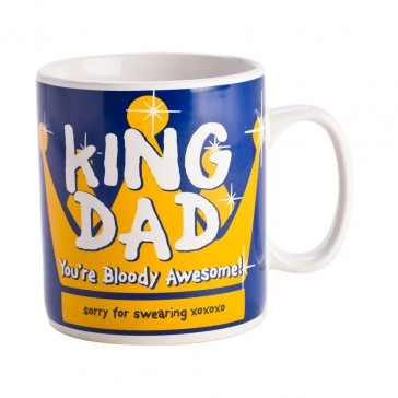 King Dad You're Bloody Awesome Giant Coffee Mug