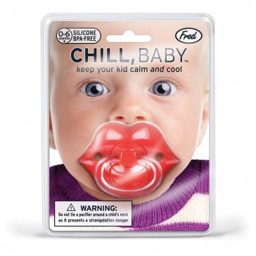 Fred & Friends - Lips Pacifier Dummy - Chill Baby