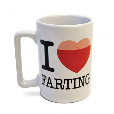 I Love Farting Talking Mug