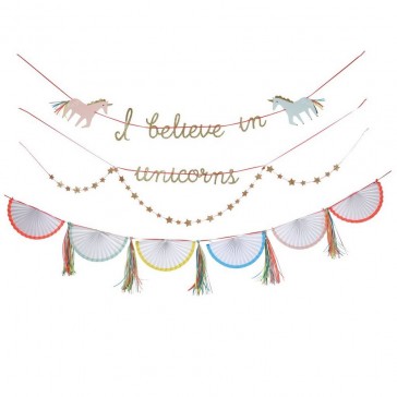 Meri Meri I Believe in Unicorns Garland