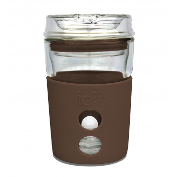 Glass Tea & Coffee Traveller - Small - Ocean  Mocha