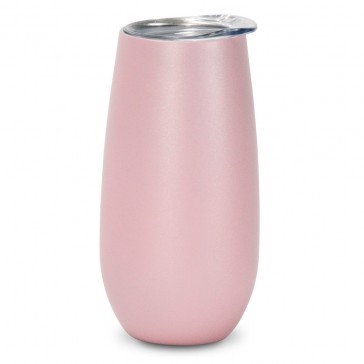 Insulated Champagne Glasses - Flutes Stemless - Musk