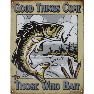 Tin Sign - Those Who Bait