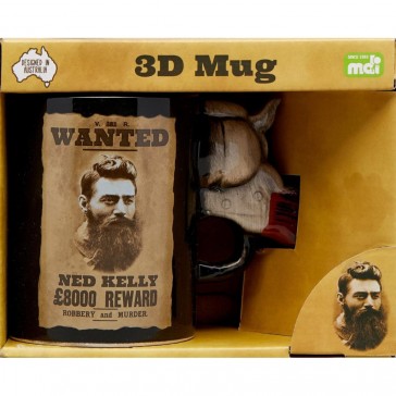 Ned Kelly 3D Pistol Mug