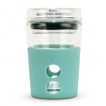 Glass Tea & Coffee Traveller - Small - Ocean  Mocha Seal