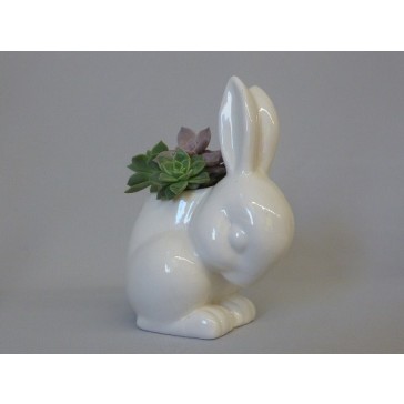 Porcelain Rabbit Flower Pot