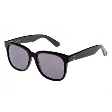 Royal Aquamarine The Hearst Midnight Black Sunglasses