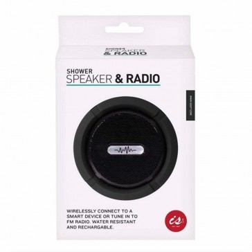 Wireless Shower Speaker with Radio