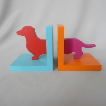 Stretch - Daschund Bookends