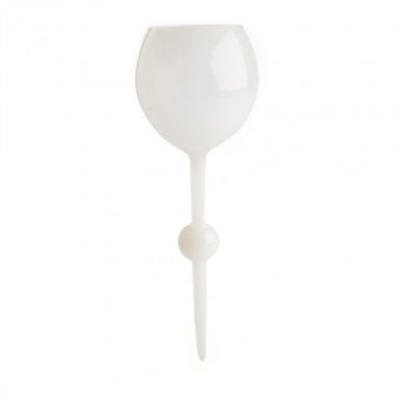 The Beach Glass - Floating Wine Glass - White Sands