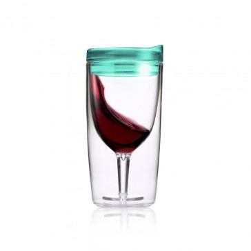 TraVino Wine Sippy Cup - Seafoam Green