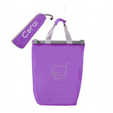 Shoping Trolley Bag - Purple