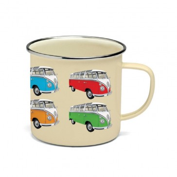 VW Kombi Enamel Mug