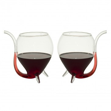Port Sippers - Vampire Wine Glasses - Set of 2