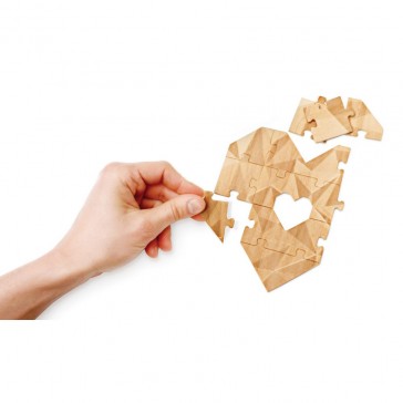 You Complete Me Jigsaw Heart